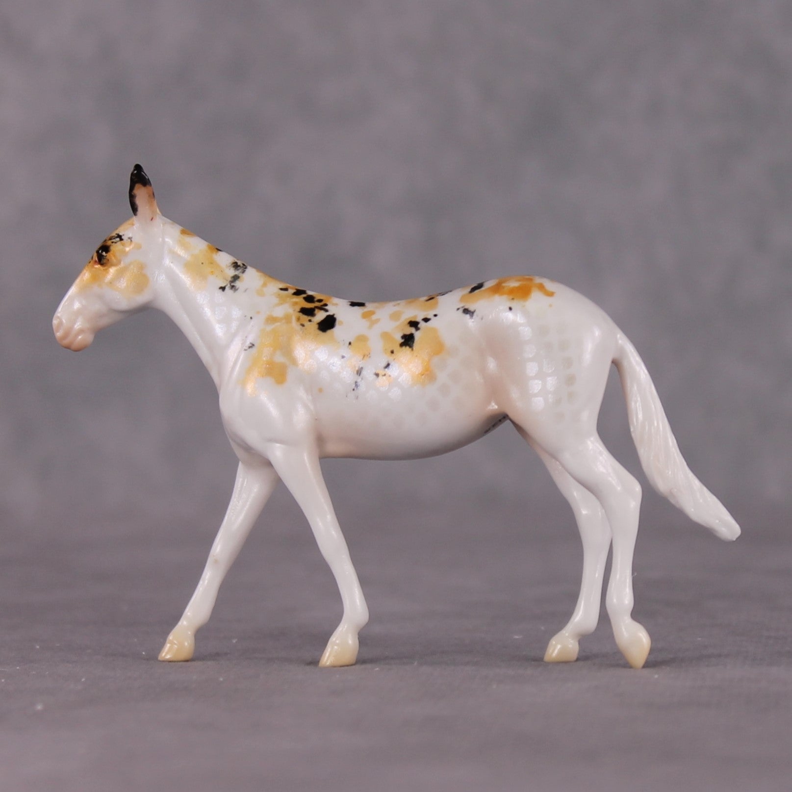 "Koi Koi" OOAK Glossy Koi Inspired Mule Chip by Jess Hamill