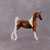 Clover OOAK Chestnut Pinto Pebble Saddlebred By Jamie Adamson HS24