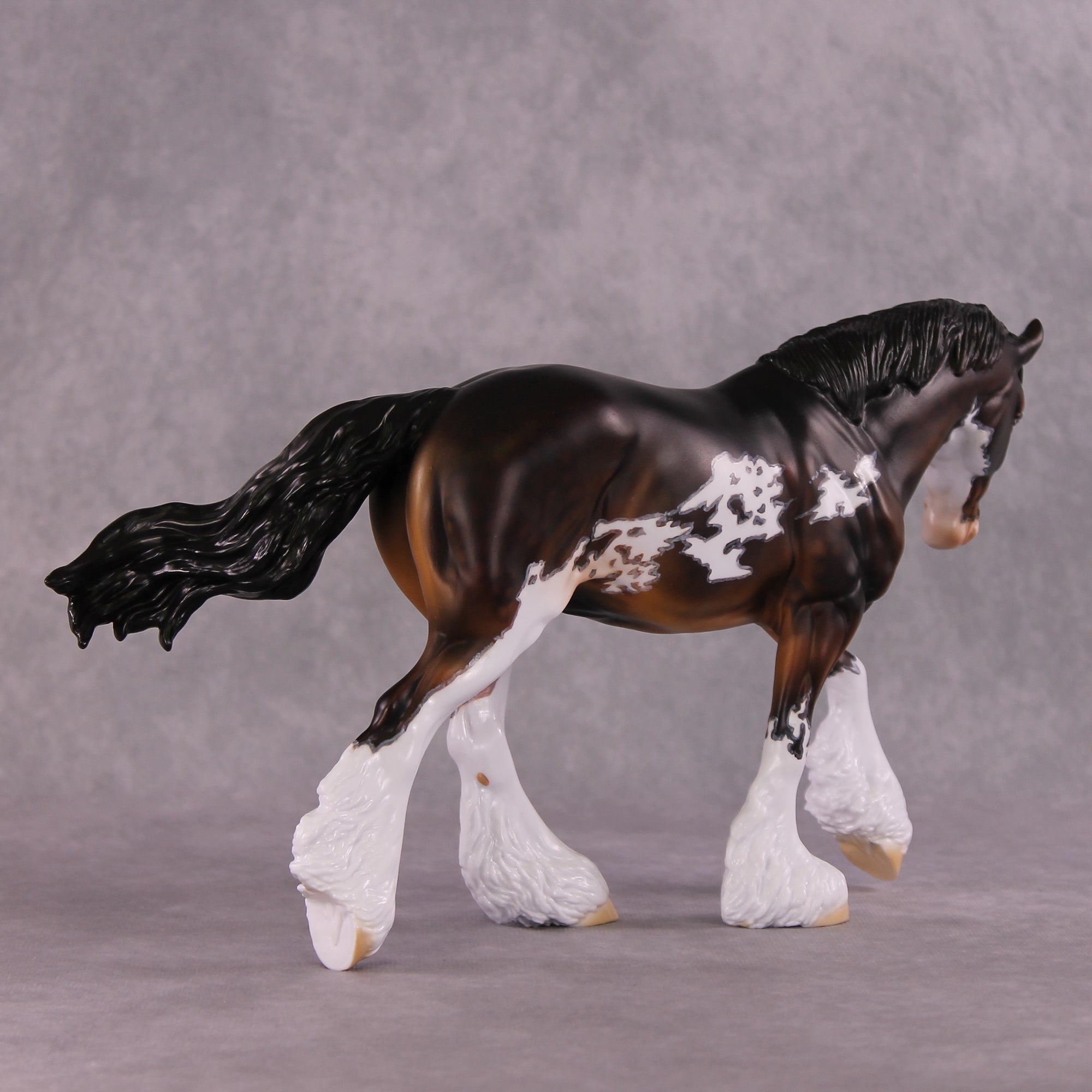 "Dujour" OOAK FCM Irish Cob by Dawn Quick SHCF25