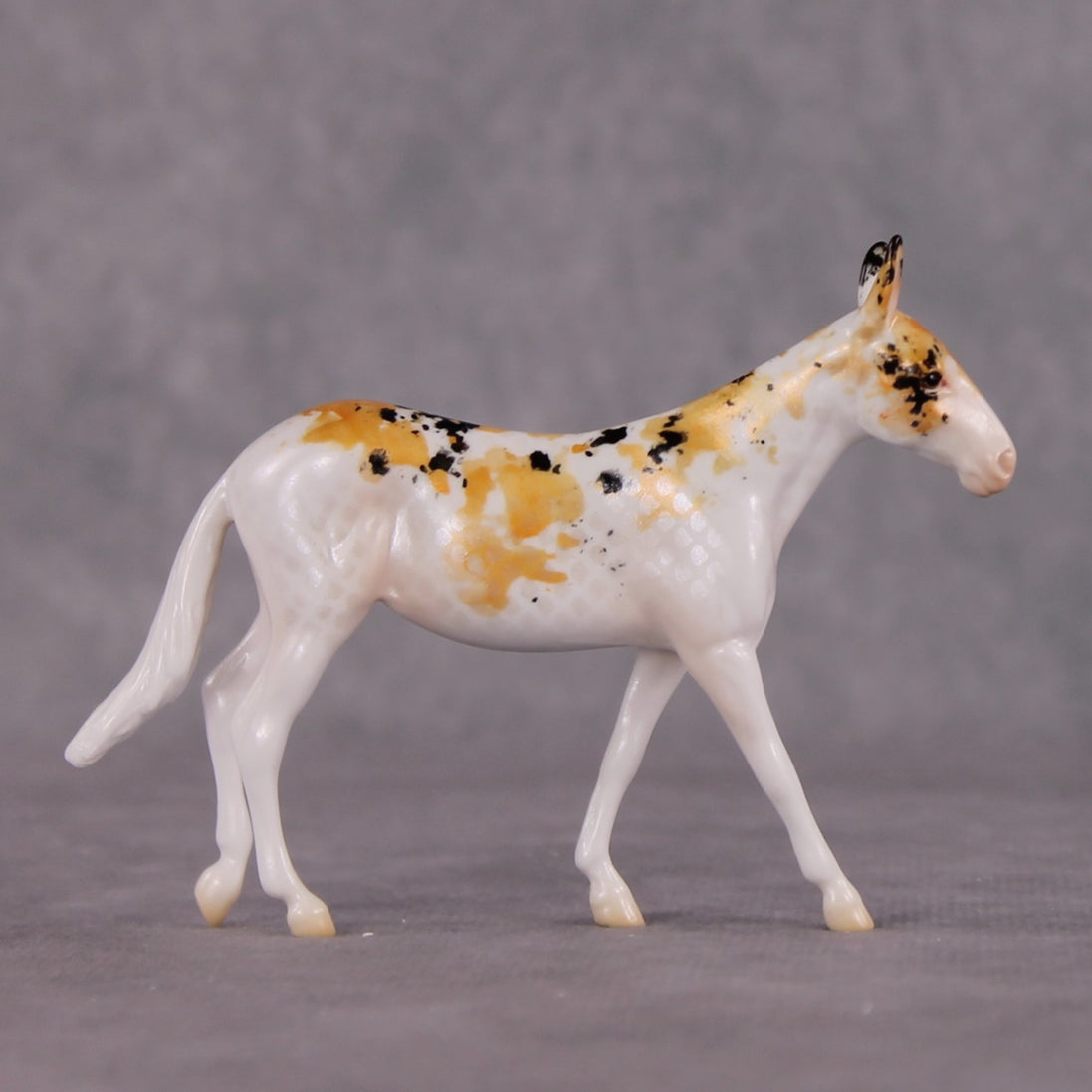 "Koi Koi" OOAK Glossy Koi Inspired Mule Chip by Jess Hamill