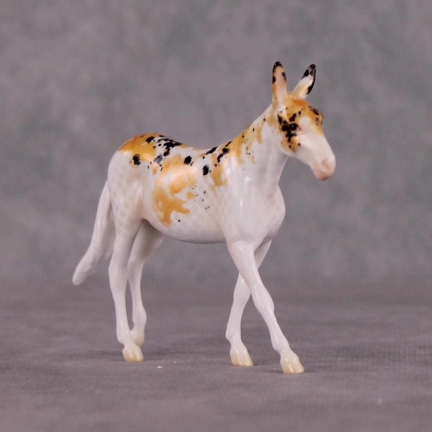 "Koi Koi" OOAK Glossy Koi Inspired Mule Chip by Jess Hamill