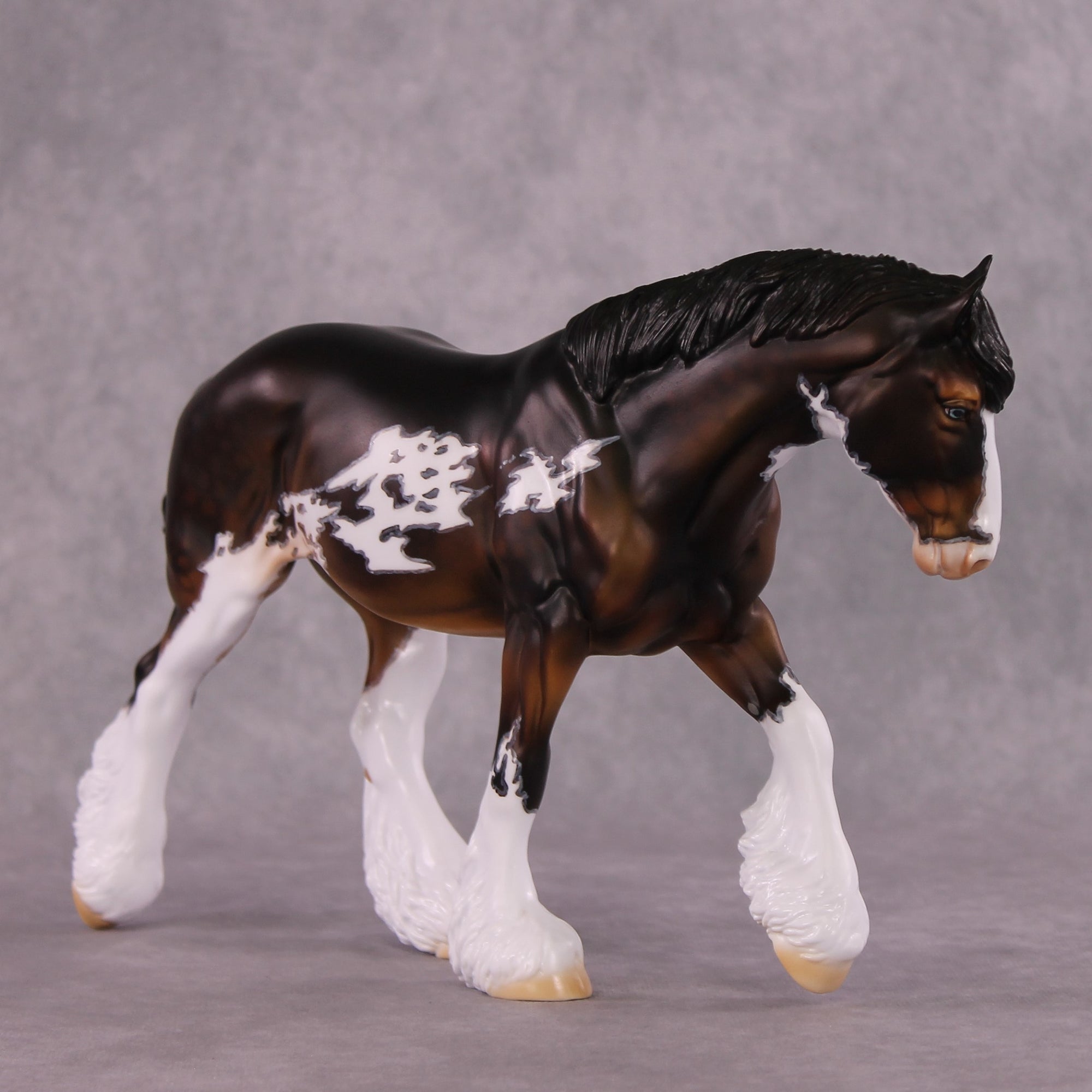 "Dujour" OOAK FCM Irish Cob by Dawn Quick SHCF25
