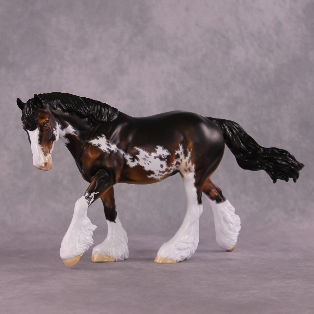 "Dujour" OOAK FCM Irish Cob by Dawn Quick SHCF25