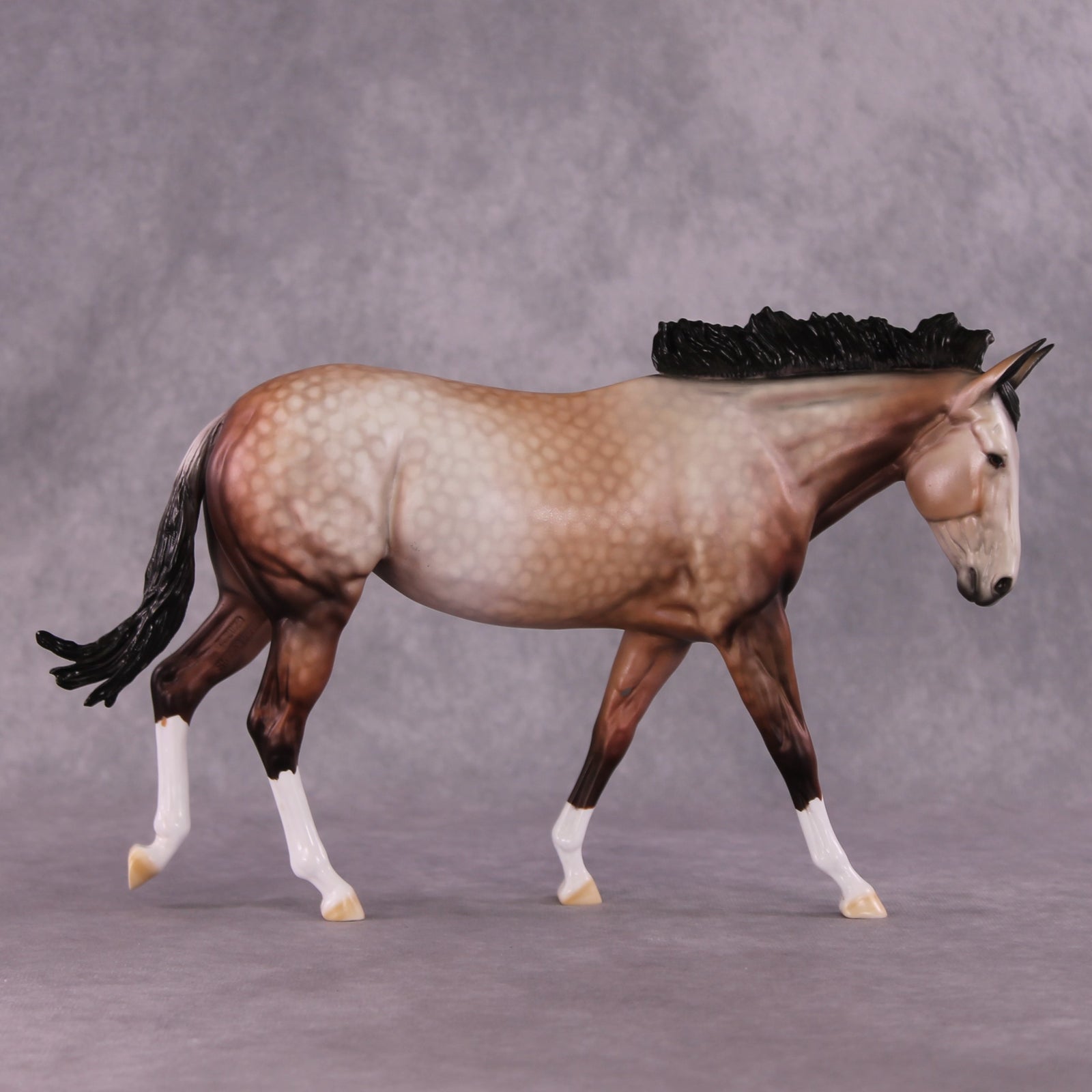 "Tuesday Afternoon" OOAK FCM Large Mule by Dawn Quick SHCF25