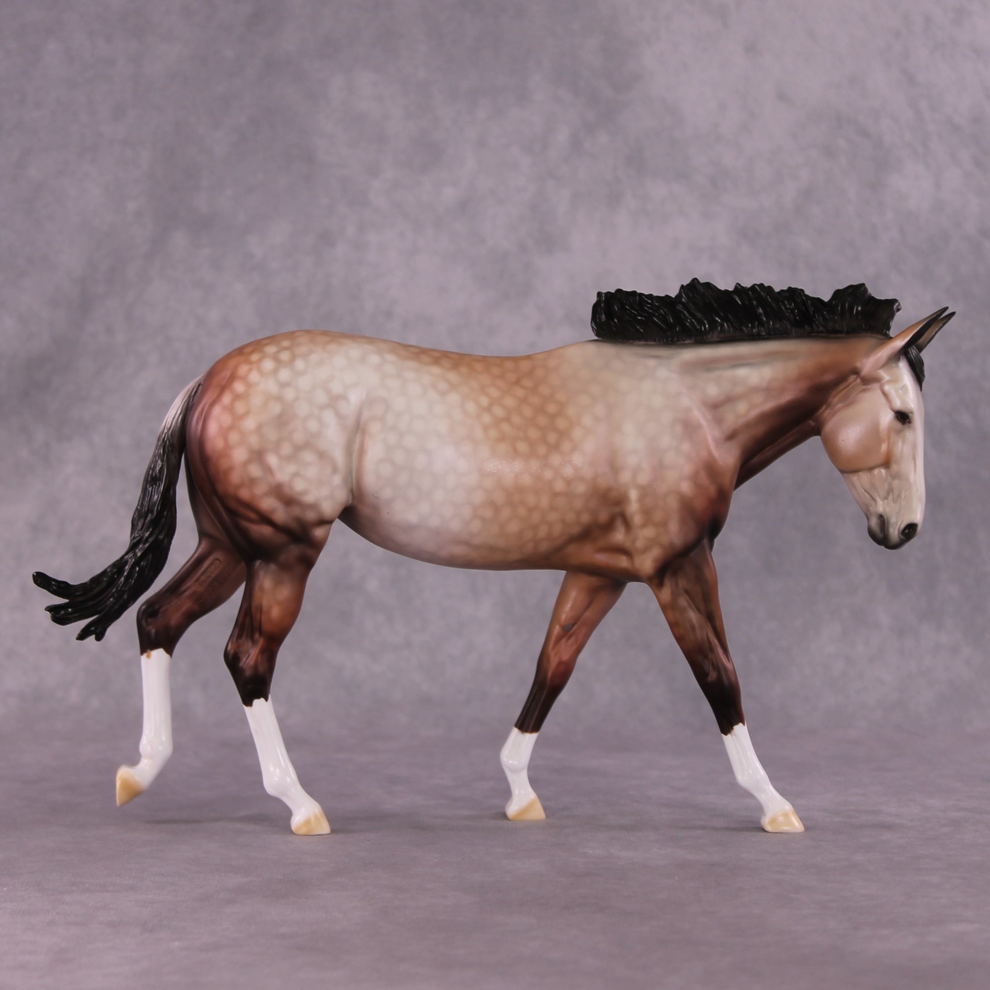 "Tuesday Afternoon" OOAK FCM Large Mule by Dawn Quick SHCF25