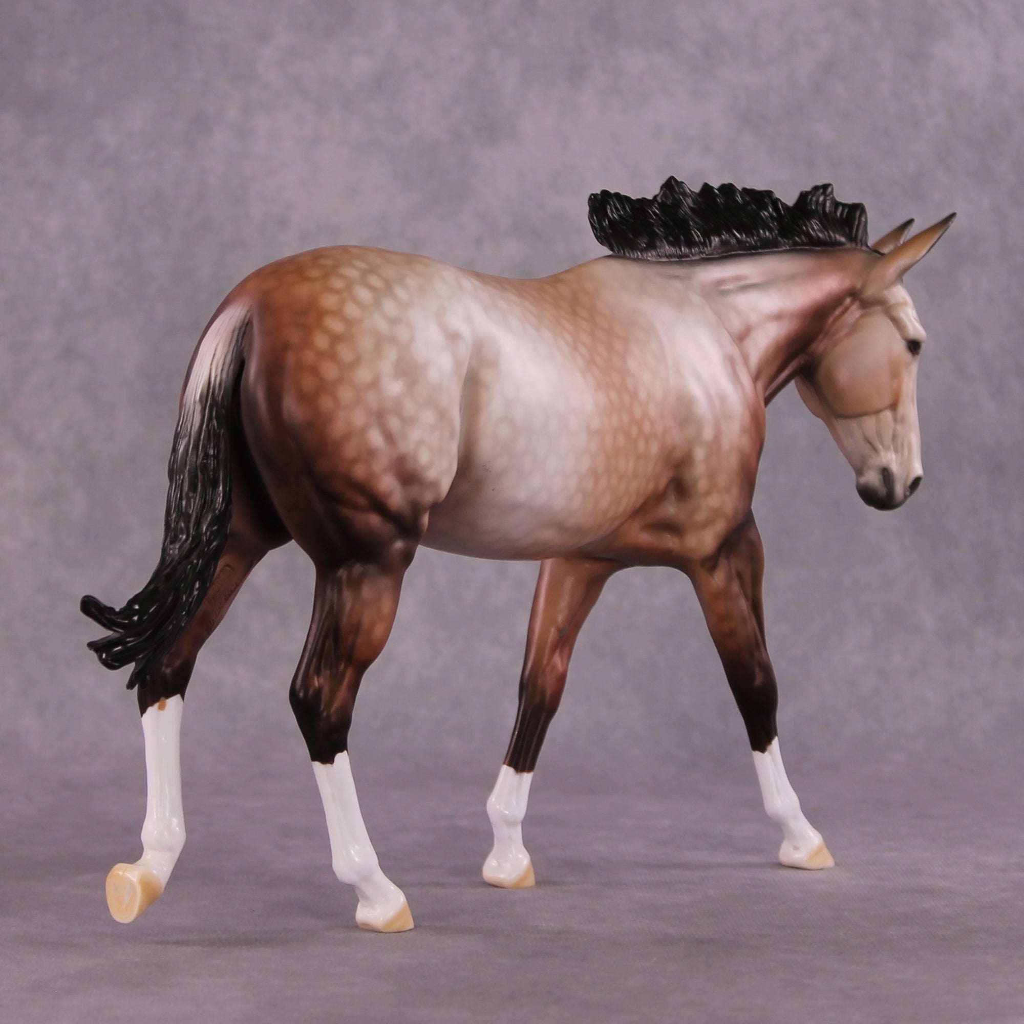 "Tuesday Afternoon" OOAK FCM Large Mule by Dawn Quick SHCF25