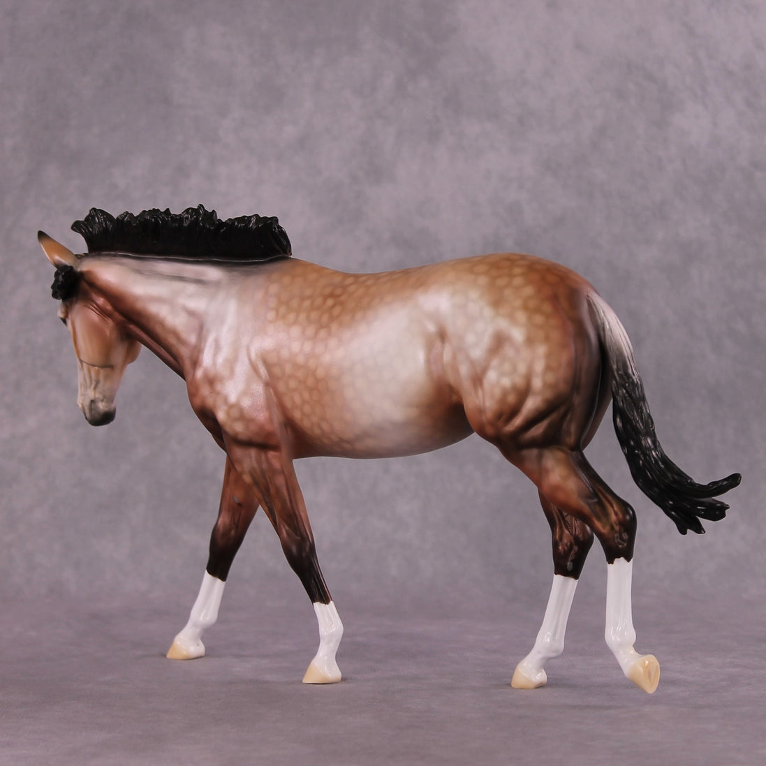 "Tuesday Afternoon" OOAK FCM Large Mule by Dawn Quick SHCF25
