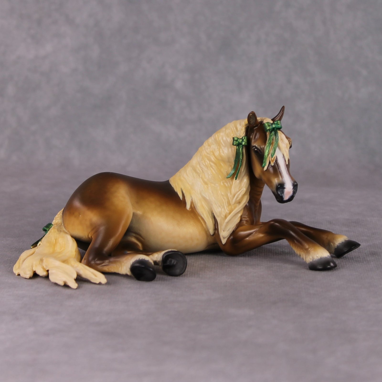 Lil Bit O' Bows OOAK Extreme Factory Custom Flaxen Chestnu Pebble Draft Painted and Customized By Tiffany Purdy HS24 Best Offer