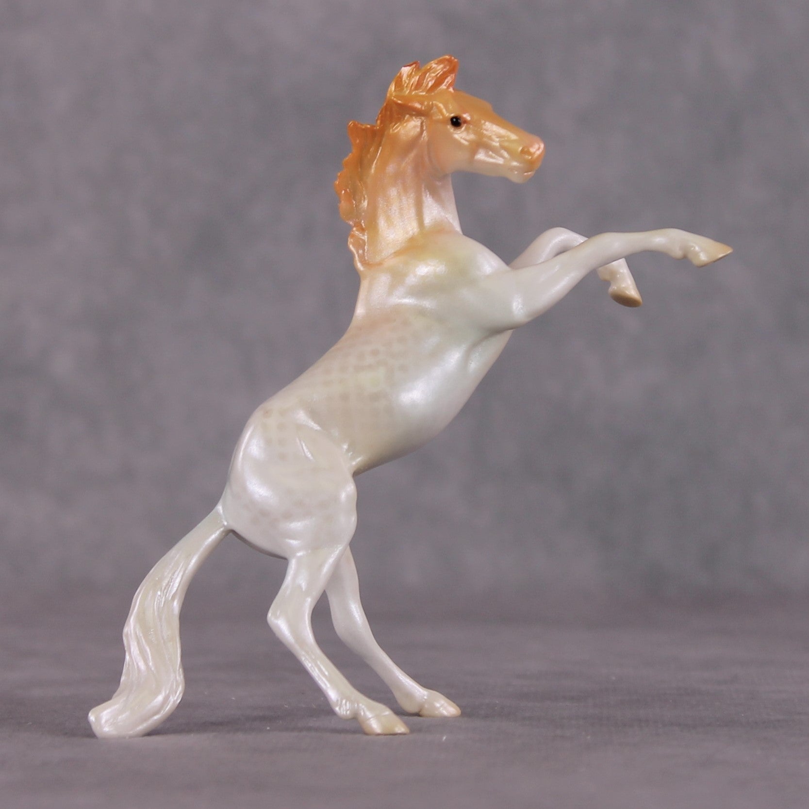 "Delta" OOAK Glossy Guppy Fish Inspired Rearing Chip by Jess Hamill