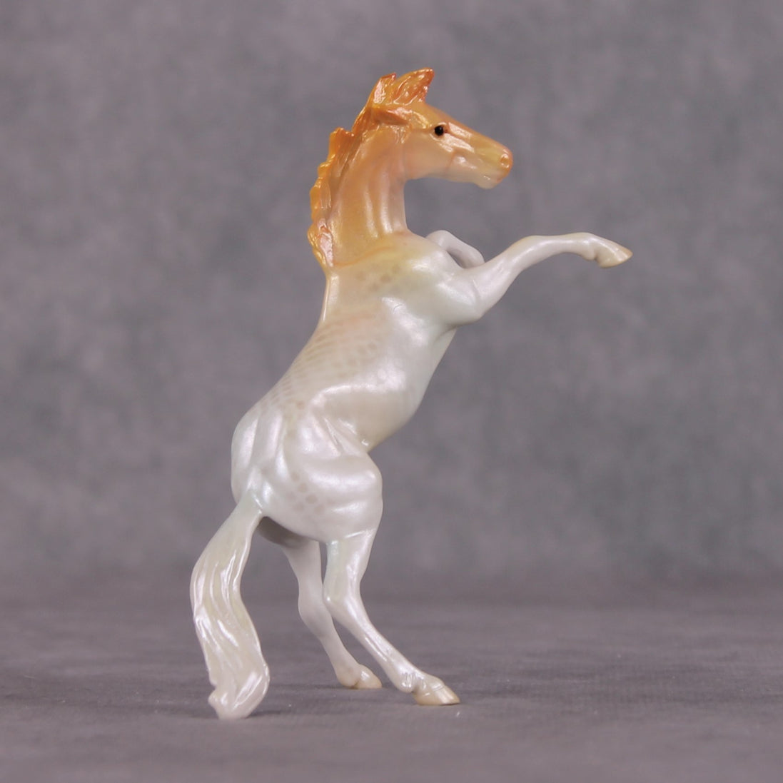 "Delta" OOAK Glossy Guppy Fish Inspired Rearing Chip by Jess Hamill