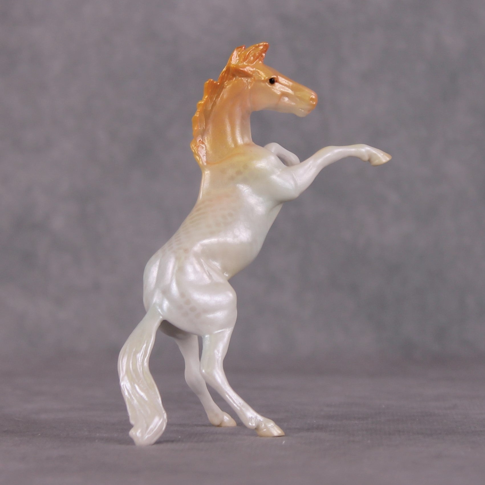 "Delta" OOAK Glossy Guppy Fish Inspired Rearing Chip by Jess Hamill