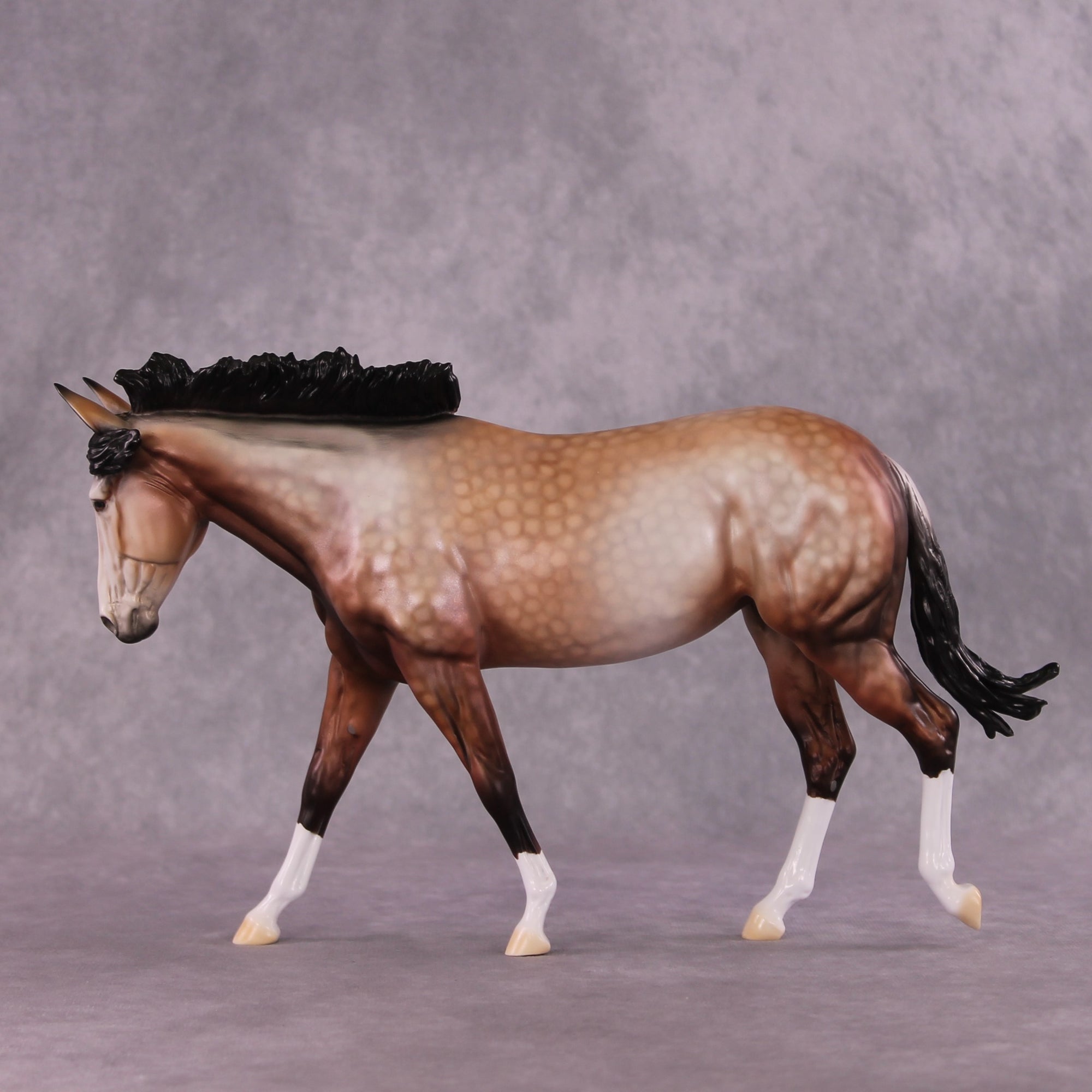 "Tuesday Afternoon" OOAK FCM Large Mule by Dawn Quick SHCF25