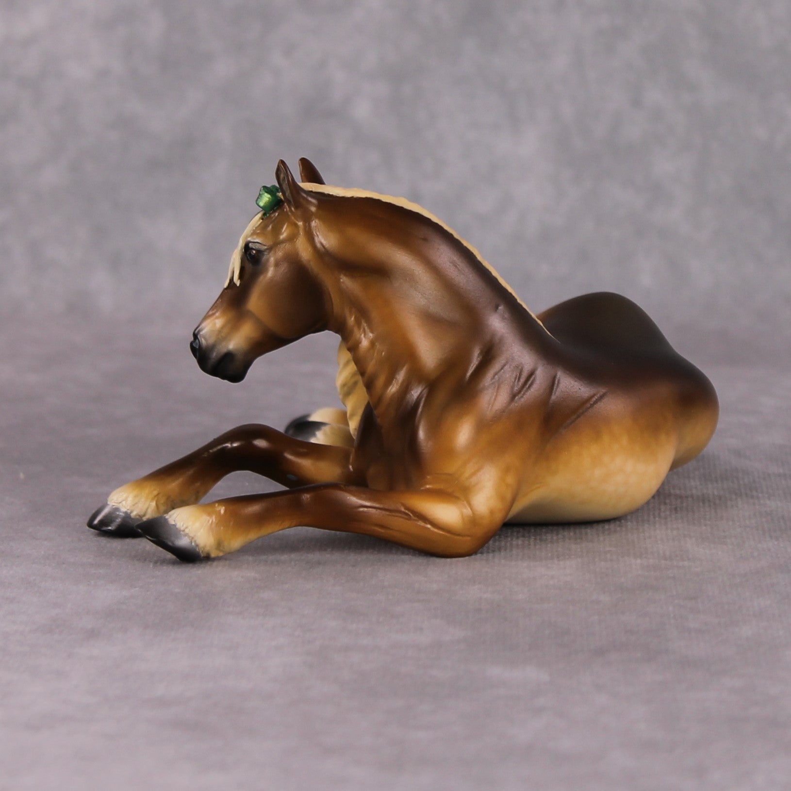 Lil Bit O&#39; Bows OOAK Extreme Factory Custom Flaxen Chestnu Pebble Draft Painted and Customized By Tiffany Purdy HS24 Best Offer