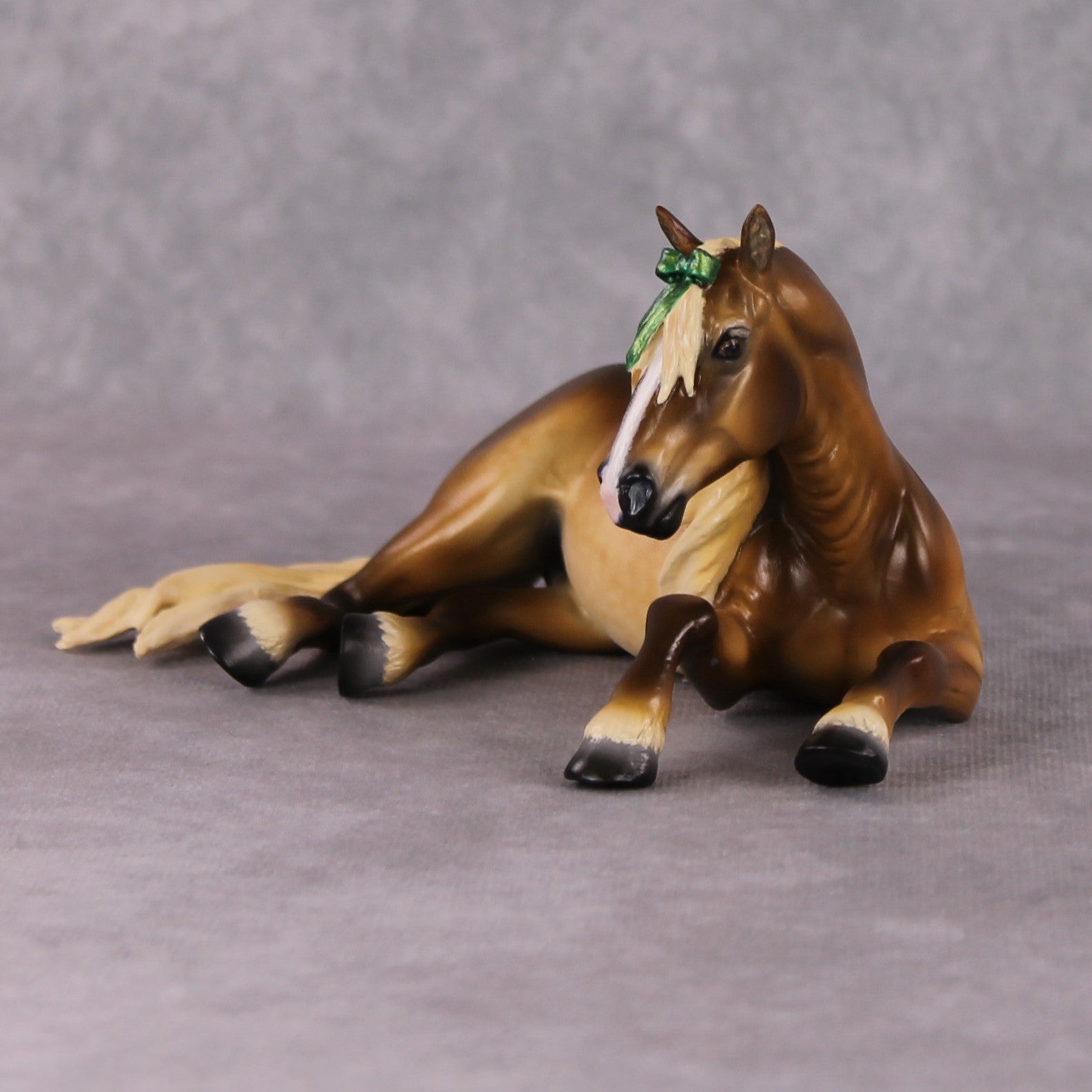 Lil Bit O&#39; Bows OOAK Extreme Factory Custom Flaxen Chestnu Pebble Draft Painted and Customized By Tiffany Purdy HS24 Best Offer