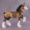 &quot;Pursuit of Horsiness&quot; OOAK Trotting Drafter by Dawn Quick EQ25
