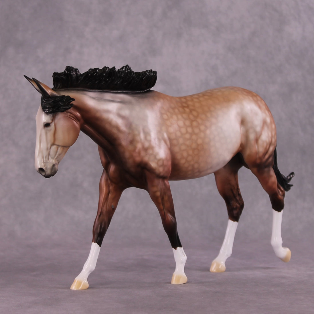 "Tuesday Afternoon" OOAK FCM Large Mule by Dawn Quick SHCF25