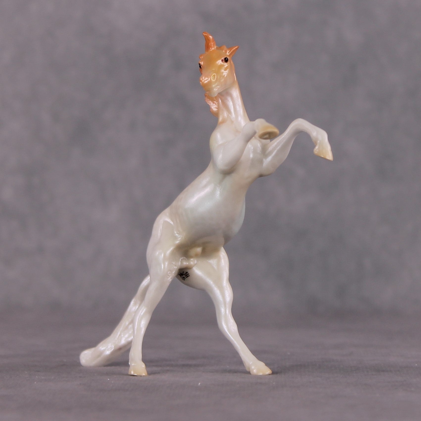 "Delta" OOAK Glossy Guppy Fish Inspired Rearing Chip by Jess Hamill