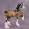 &quot;Pursuit of Horsiness&quot; OOAK Trotting Drafter by Dawn Quick EQ25