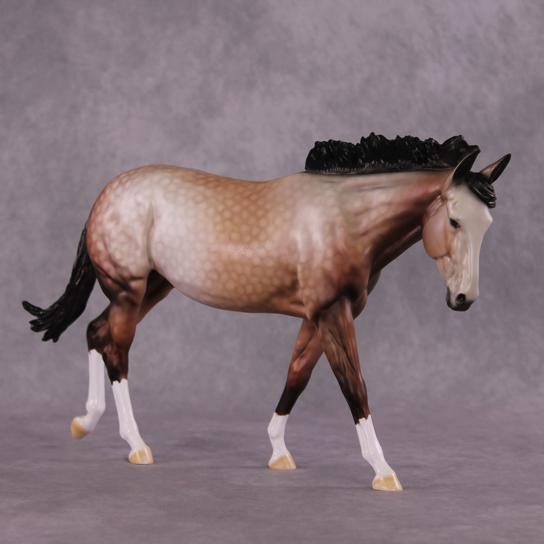 "Tuesday Afternoon" OOAK FCM Large Mule by Dawn Quick SHCF25