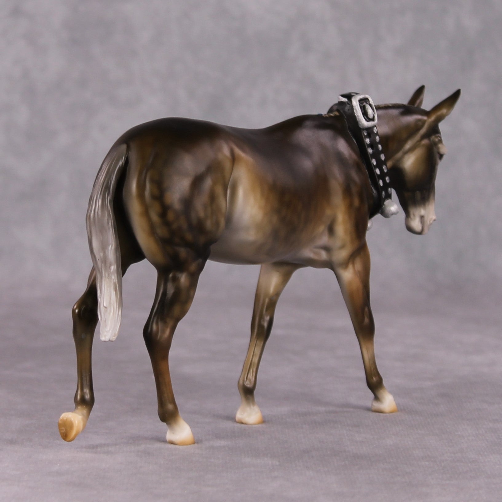 Merrily OOAK Chocolate Palomino Custom Mule Painted By Julie Keim. HS24 Best Offer