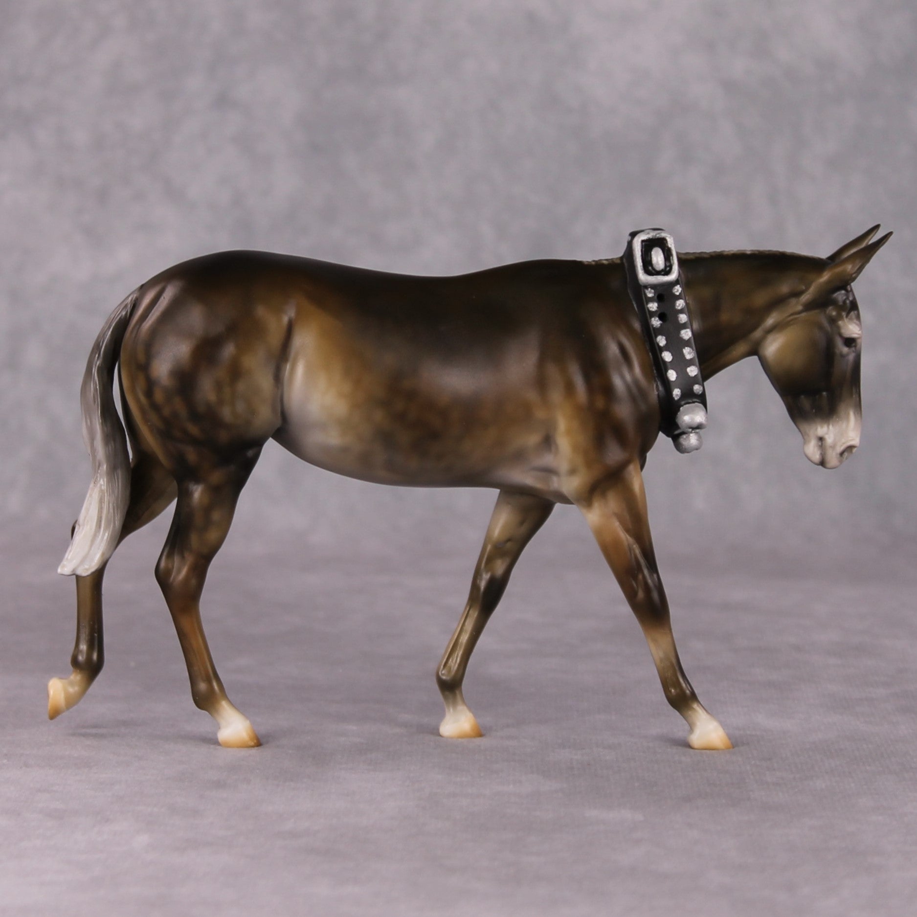 Merrily OOAK Chocolate Palomino Custom Mule Painted By Julie Keim. HS24 Best Offer