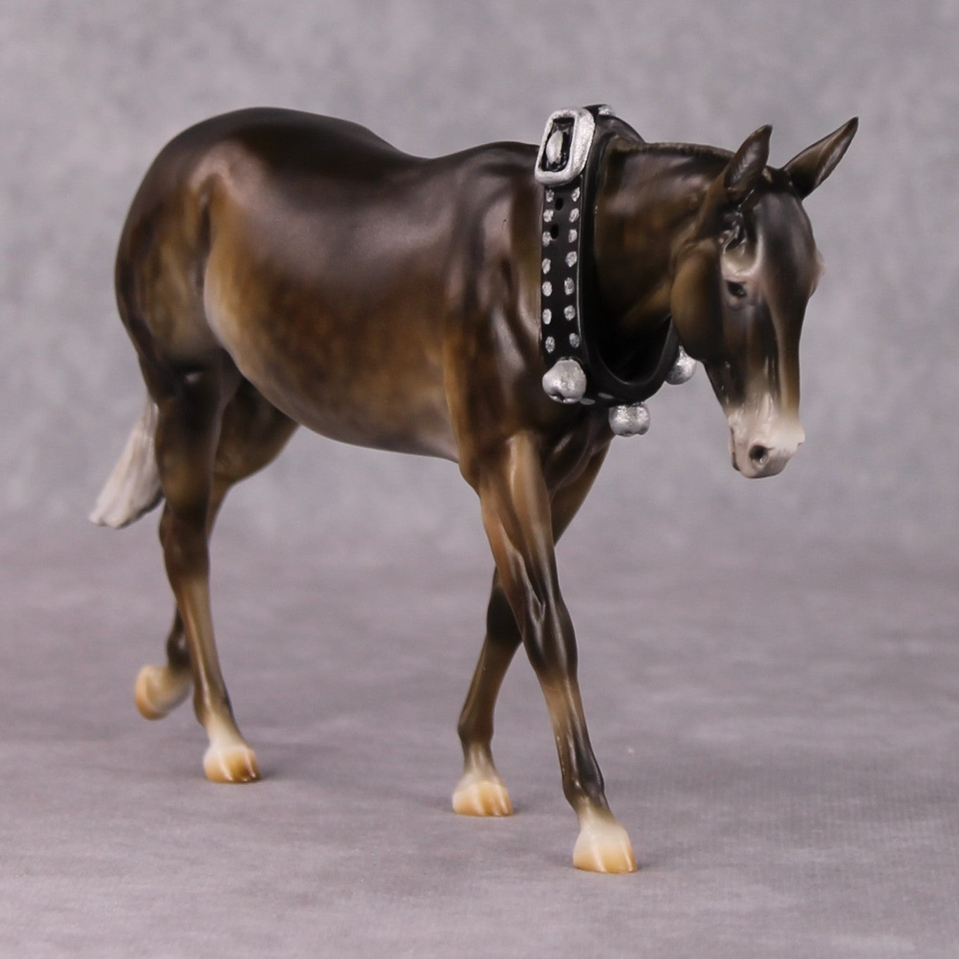 Merrily OOAK Chocolate Palomino Custom Mule Painted By Julie Keim. HS24 Best Offer