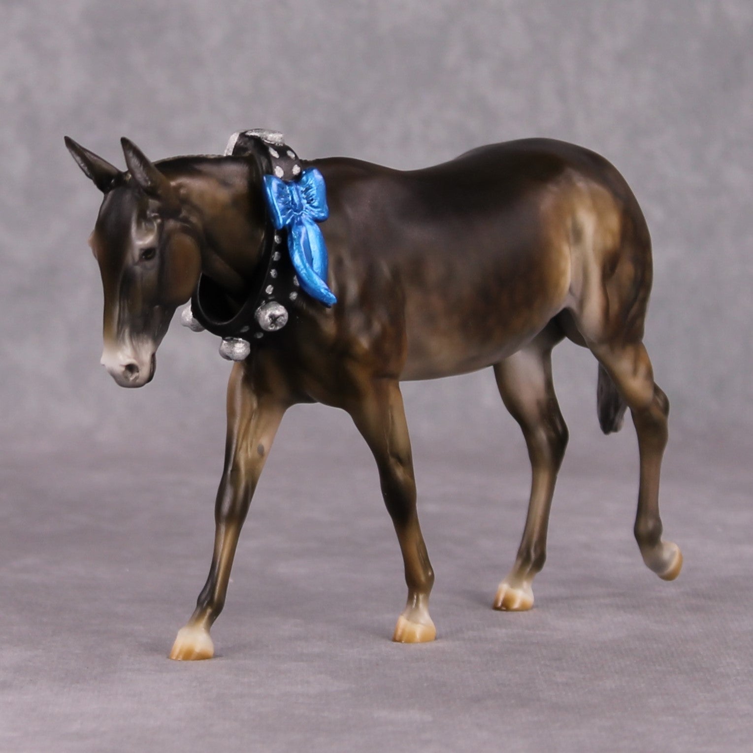 Merrily OOAK Chocolate Palomino Custom Mule Painted By Julie Keim. HS24 Best Offer