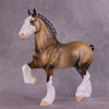 &quot;Pursuit of Horsiness&quot; OOAK Trotting Drafter by Dawn Quick EQ25