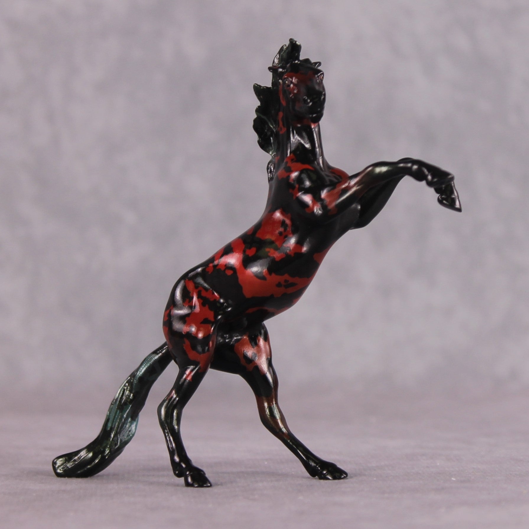 "The Rock" OOAK Glossy Rock Greenling Fish Inspired Rearing Chip by Jess Hamill