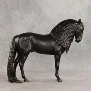 SAMPLE Through The Dark LE-5 Run Dappled Black Factory Custom Andalusian By Ashley Palmer SS0926