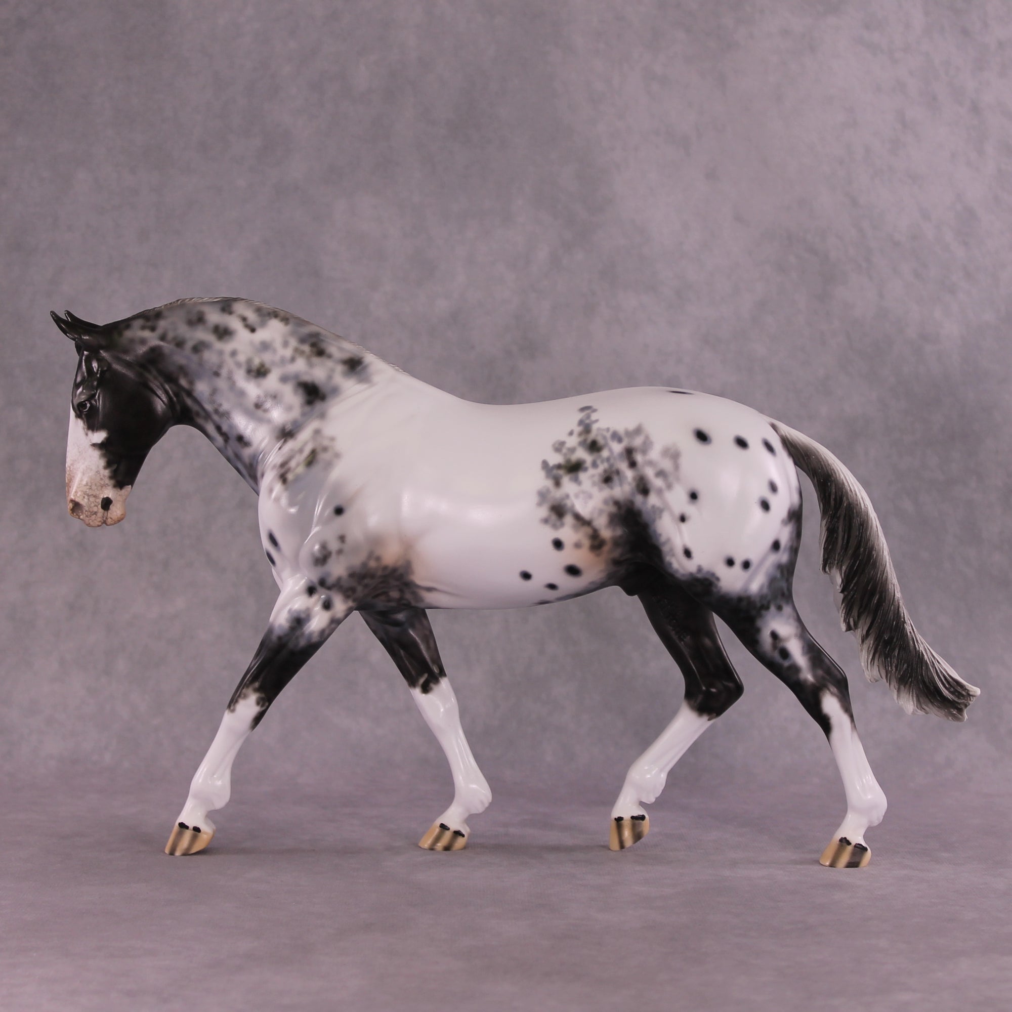 "Misty Mountains" OOAK FCM Irish Draught by Dawn Quick EQ25 Auctions 07/15/25