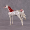 &quot;Crystal Red&quot; OOAK Glossy Crystal Red Shrimp Inspired Arabian Chip by Jess Hamill