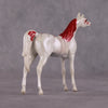 &quot;Crystal Red&quot; OOAK Glossy Crystal Red Shrimp Inspired Arabian Chip by Jess Hamill