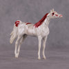 &quot;Crystal Red&quot; OOAK Glossy Crystal Red Shrimp Inspired Arabian Chip by Jess Hamill