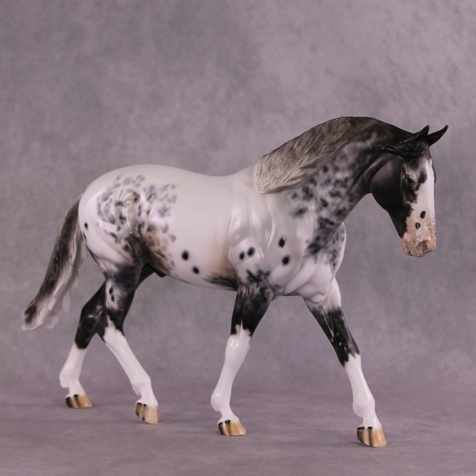 "Misty Mountains" OOAK FCM Irish Draught by Dawn Quick EQ25 Auctions 07/15/25