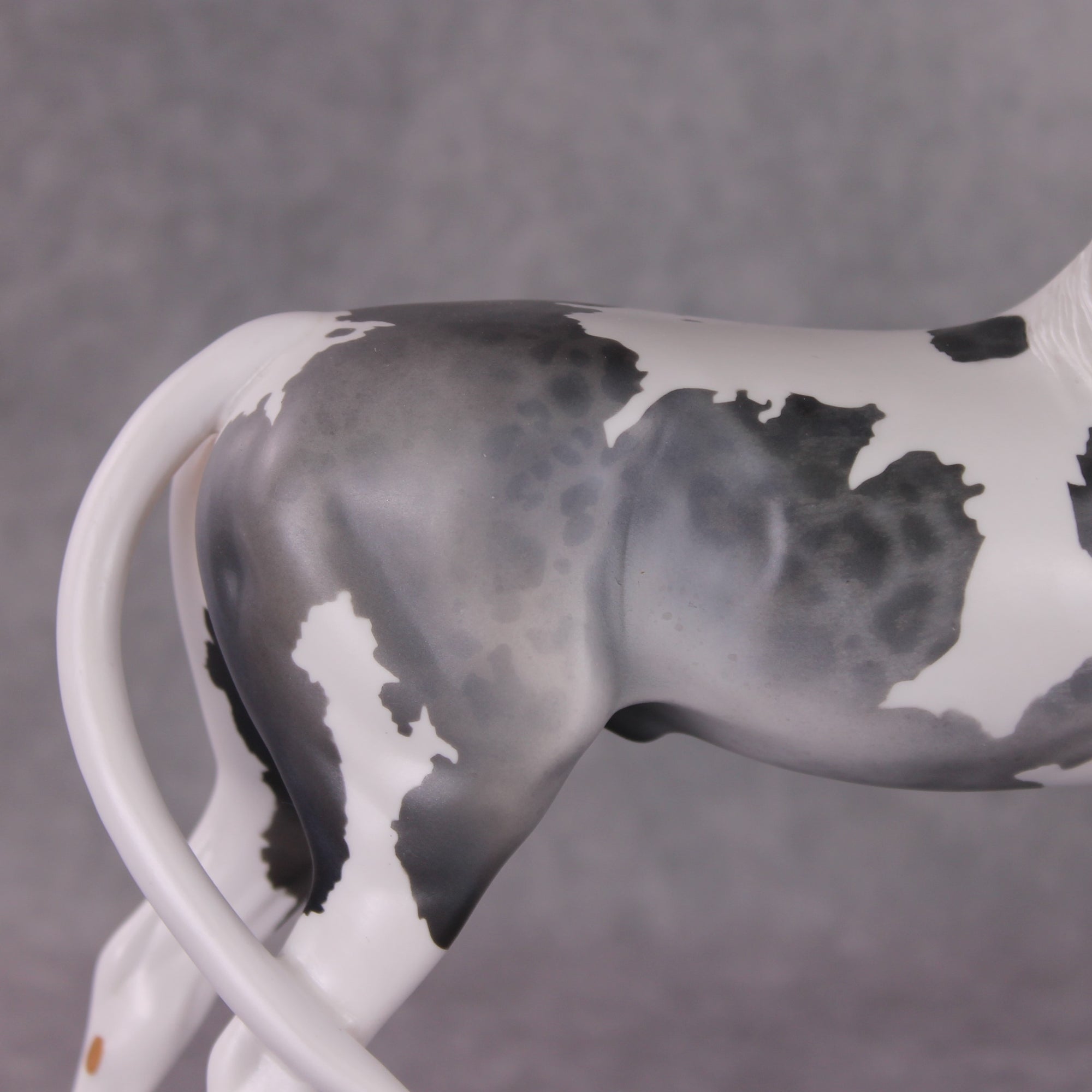 Bijou OOAK Fantasy Grey Gemstone Arabian Unicorn Painted By Jess Hamill HS24 Best Offer