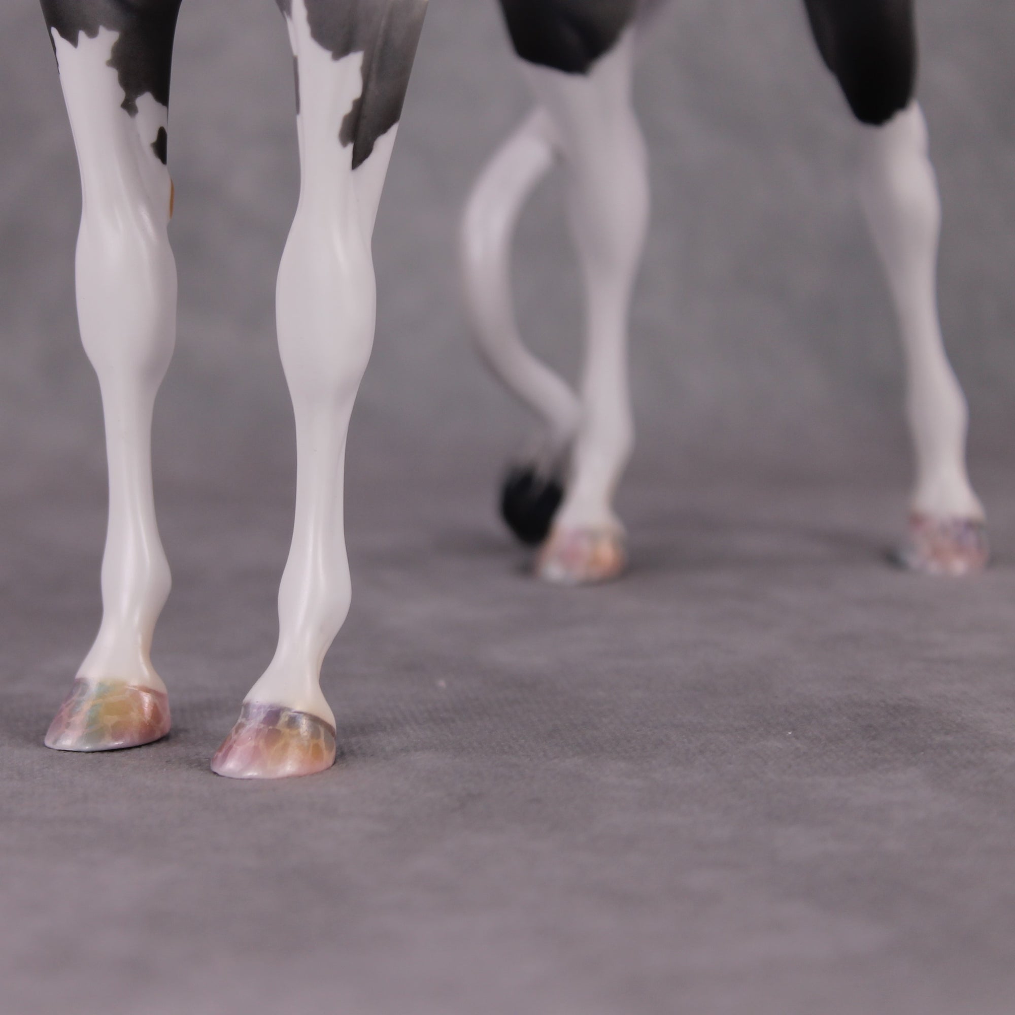 Bijou OOAK Fantasy Grey Gemstone Arabian Unicorn Painted By Jess Hamill HS24 Best Offer