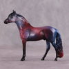 &quot;Over Halfmoon&quot; OOAK Glossy Beta Fish Inspired Andalusian Chip by Jess Hamill