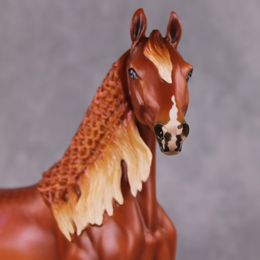 Love Unspoken LE-11 Princess of The Little Mermaid - Dappled Chestnut Arab Mare with Optional Scale Details Painted By Ellen Robbins FTL24