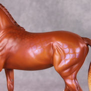Love Unspoken LE-11 Princess of The Little Mermaid - Dappled Chestnut Arab Mare with Optional Scale Details Painted By Ellen Robbins FTL24