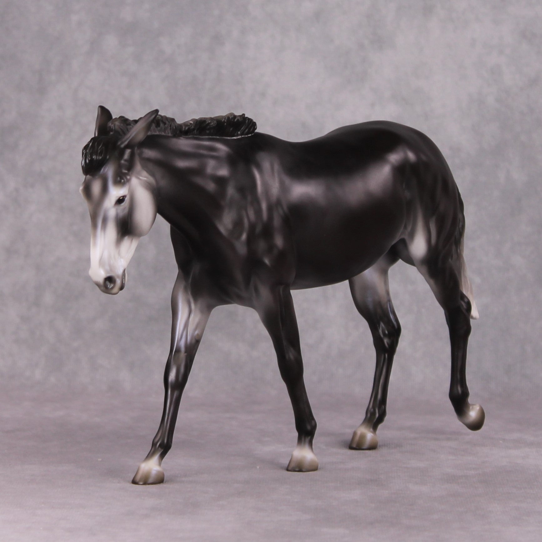 Sea Witch - The Little Mermaid - LE-16 Reverse Dappled Grey Pinned Ear Custom Mule Painted By Jess Hamill FTL24