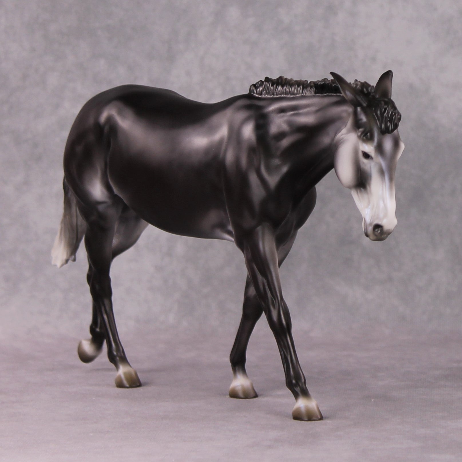 Sea Witch - The Little Mermaid - LE-16 Reverse Dappled Grey Pinned Ear Custom Mule Painted By Jess Hamill FTL24