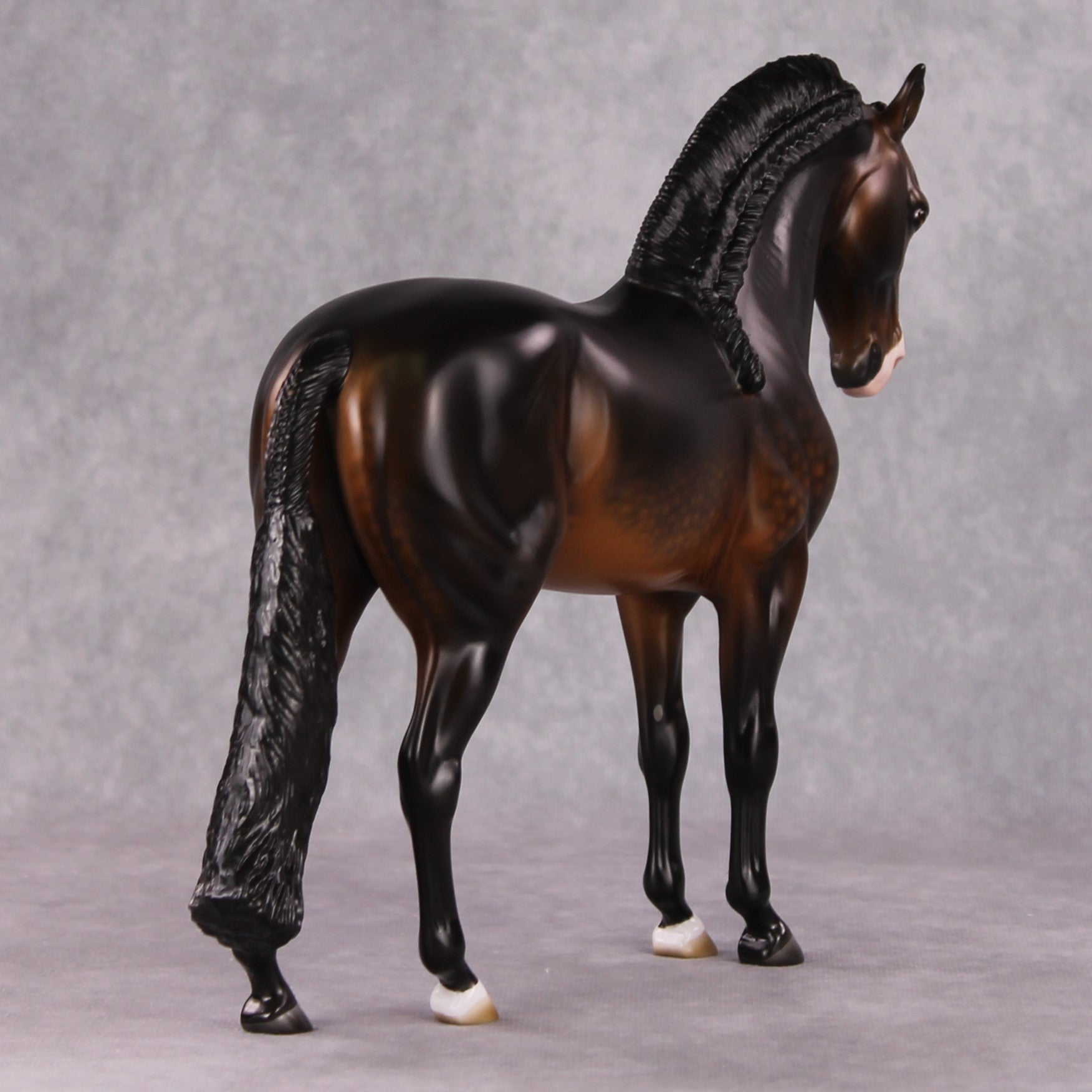 Out From The Sea LE-26 Prince of The Little Mermaid - Dappled Bay Andalusian with Optional Brand Painted By Ashley Palmer FTL24