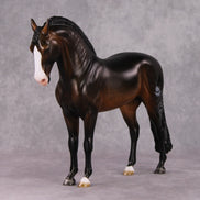 Out From The Sea LE-26 Prince of The Little Mermaid - Dappled Bay Andalusian with Optional Brand Painted By Ashley Palmer FTL24