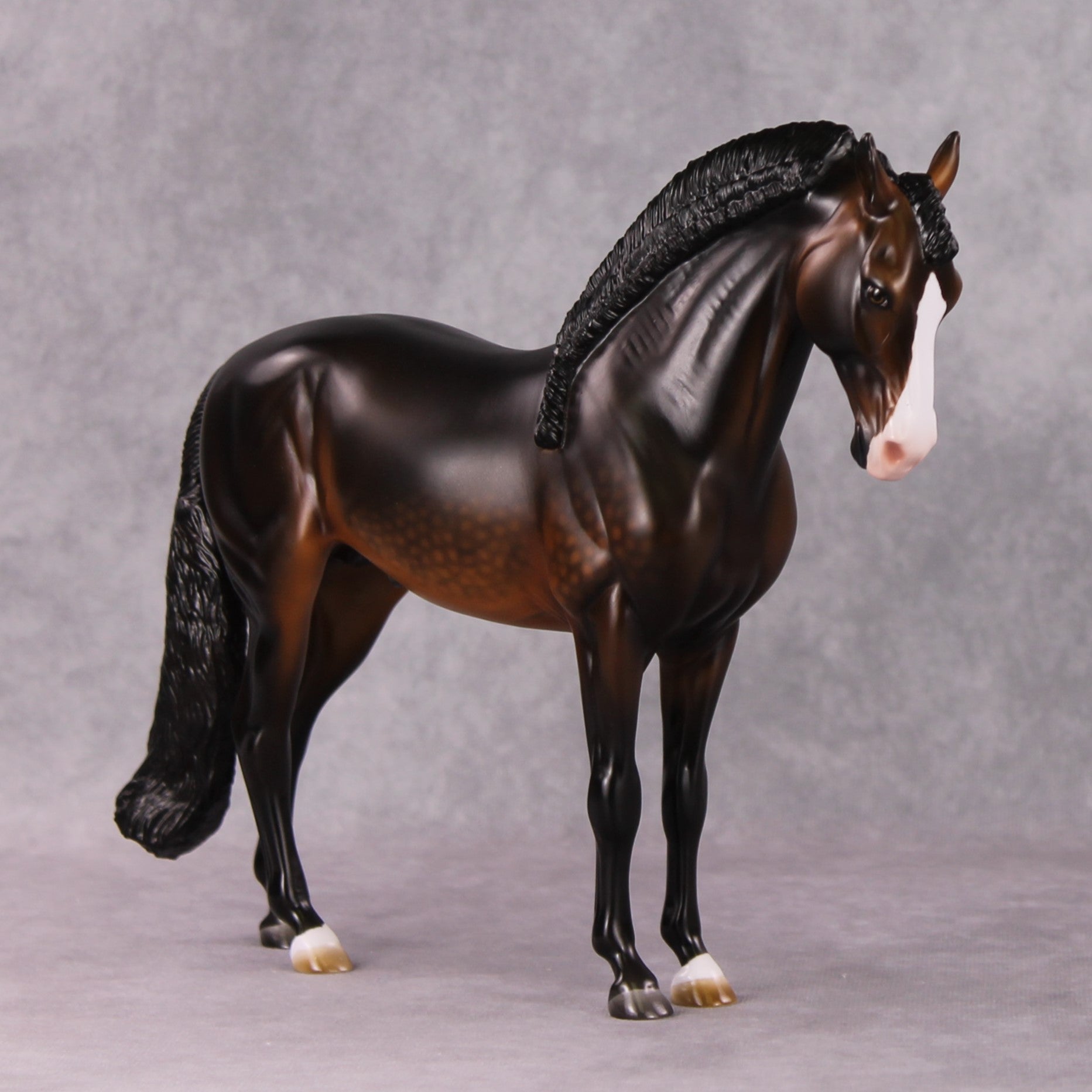 Out From The Sea LE-26 Prince of The Little Mermaid - Dappled Bay Andalusian with Optional Brand Painted By Ashley Palmer FTL24