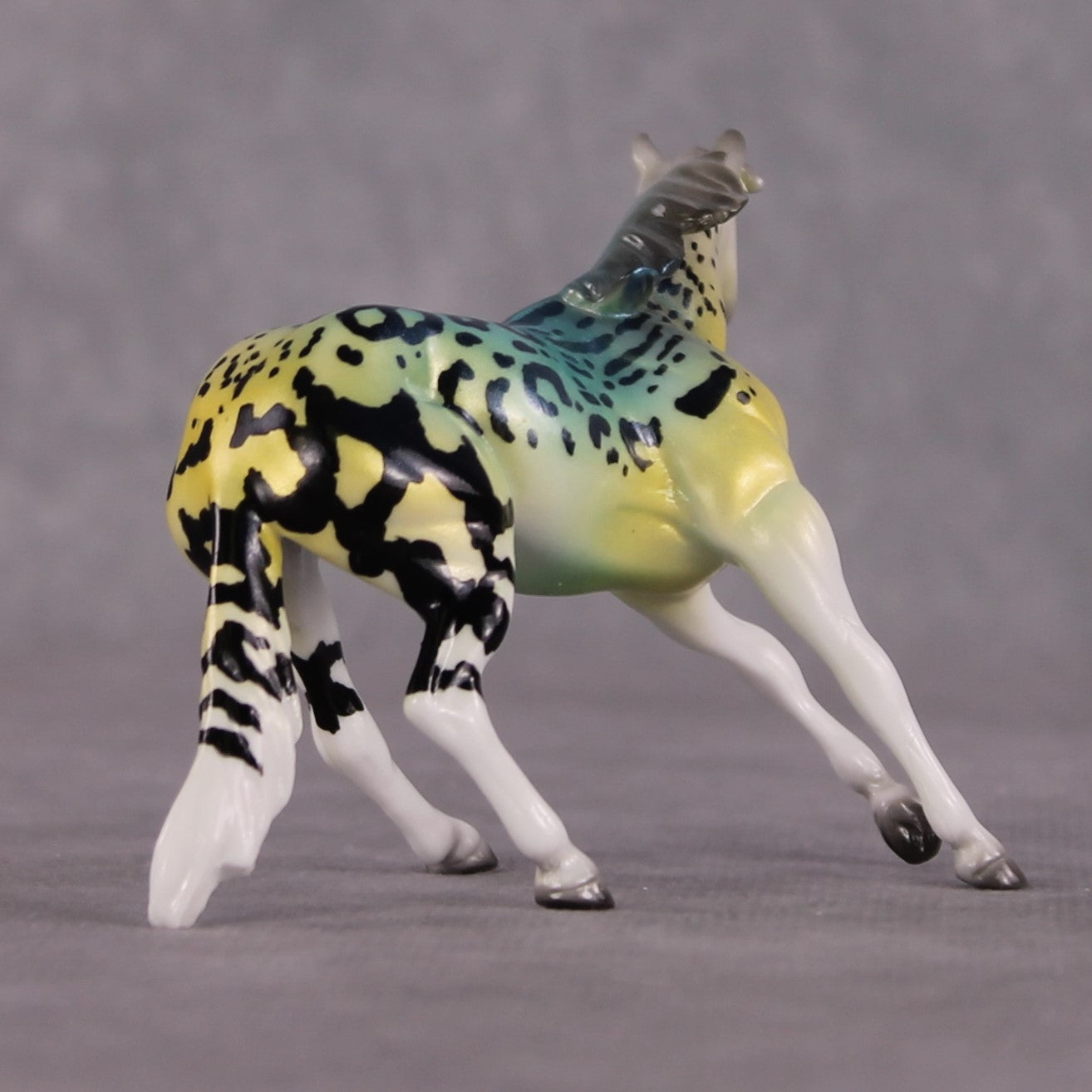 &quot;Arapaiknow&quot; OOAK Glossy Arapaima Fish Inspired Cutter Chip by Jess Hamill