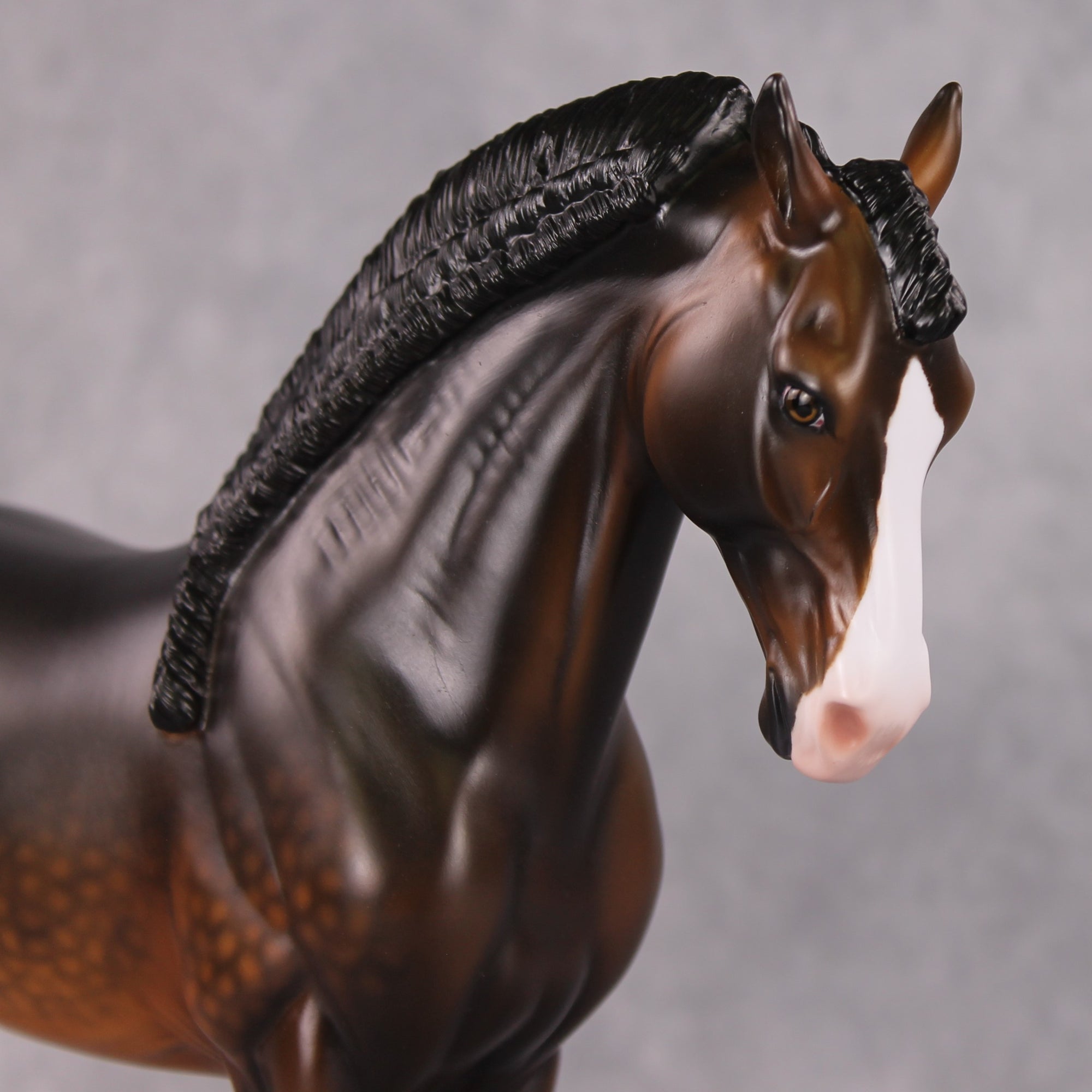 Out From The Sea LE-26 Prince of The Little Mermaid - Dappled Bay Andalusian with Optional Brand Painted By Ashley Palmer FTL24