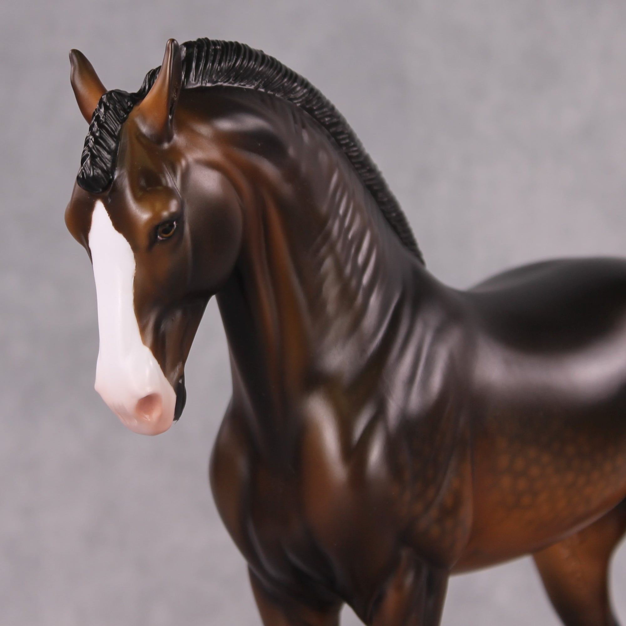 Out From The Sea LE-26 Prince of The Little Mermaid - Dappled Bay Andalusian with Optional Brand Painted By Ashley Palmer FTL24