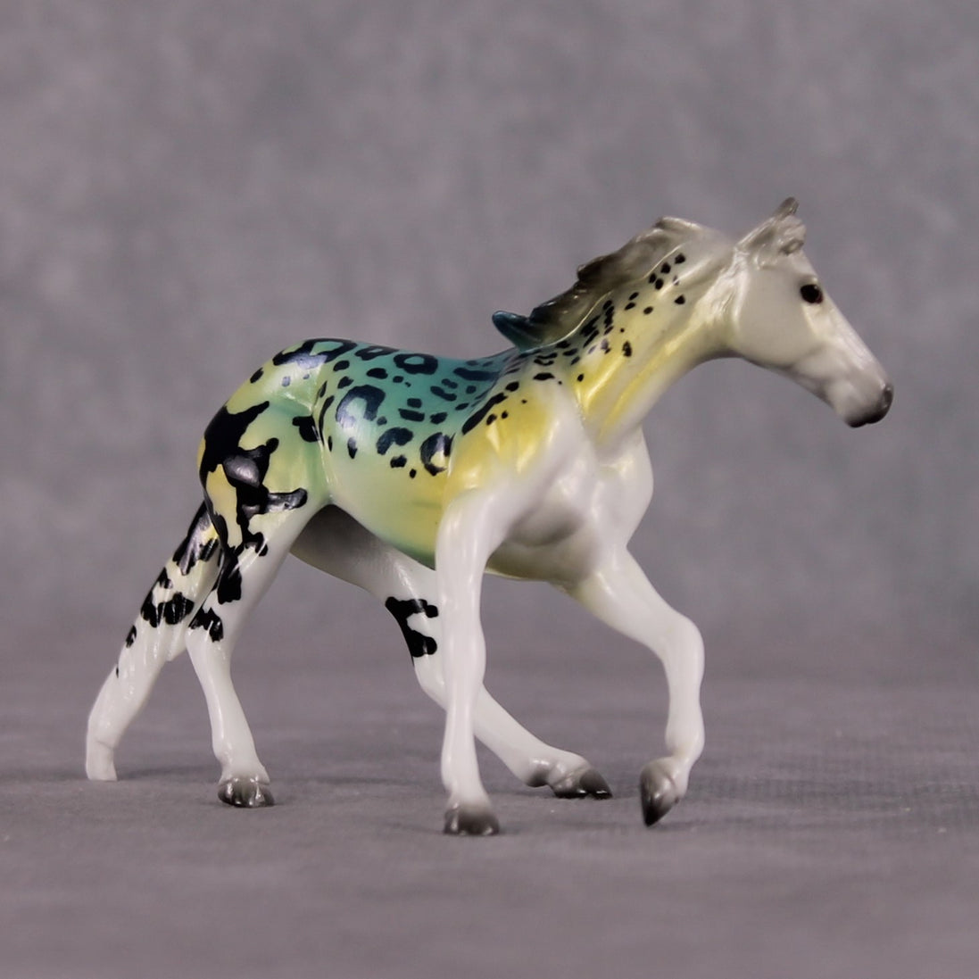 "Arapaiknow" OOAK Glossy Arapaima Fish Inspired Cutter Chip by Jess Hamill