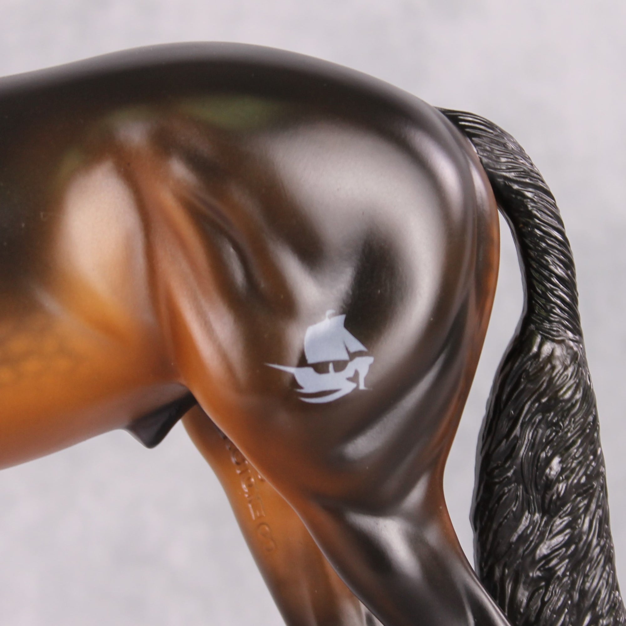 Out From The Sea LE-26 Prince of The Little Mermaid - Dappled Bay Andalusian with Optional Brand Painted By Ashley Palmer FTL24